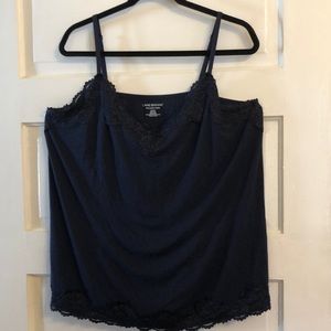 Lane Bryant lace cami